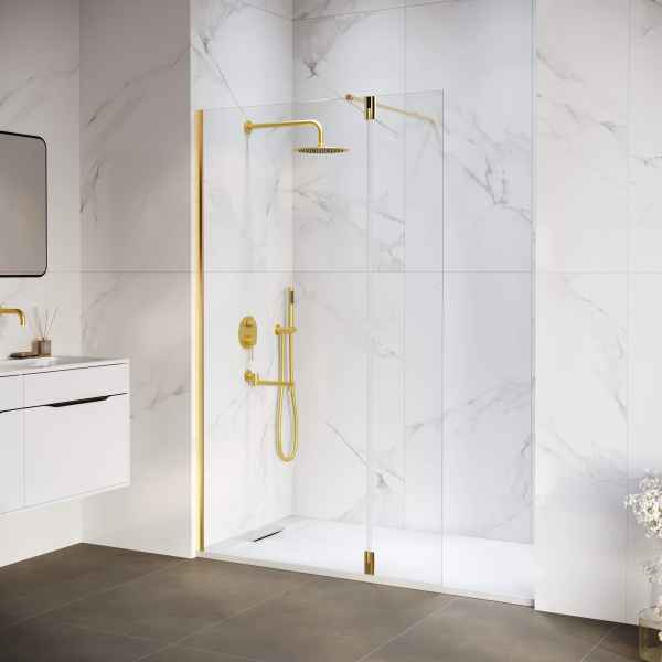 Душевая перегородка RGW WA-050Gb (WA-002Gb + Z-070Gb) 