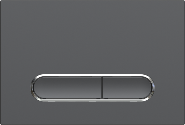 Кнопка для инсталляции, пластик GUN METAL для инсталляций GEBERIT