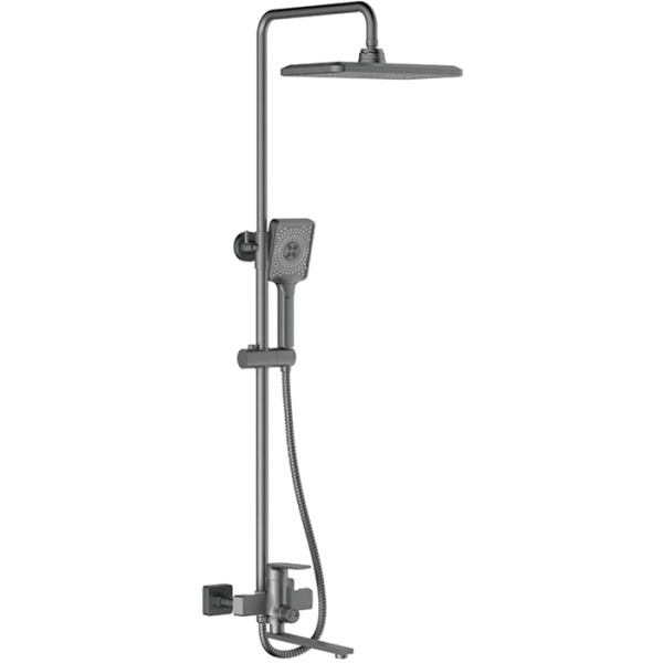 Душевая система оружейная сталь FRAP F2471-9