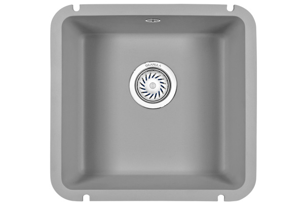 Кухонная мойка GRANULA () 3801, АЛЮМИНИУМ