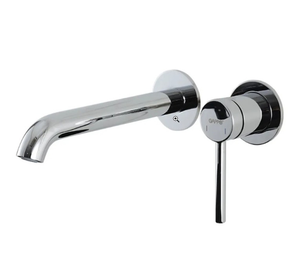 Смеситель встраиваемый для раковины хром GAPPO G1206