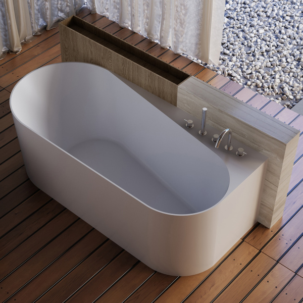 Акриловая ванна ABBER AB9496-1.7 R белая