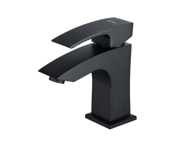 Смеситель для раковины черный GAPPO G1007-66