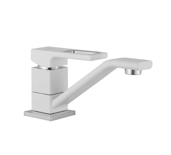 Смеситель для кухни белый GAPPO G4517-8