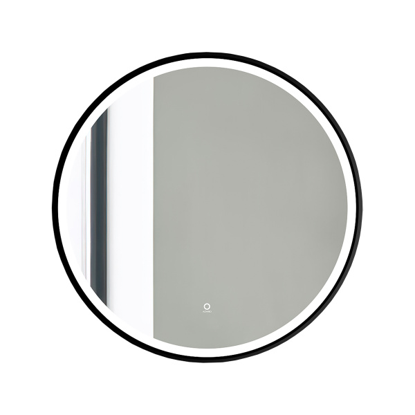 Зеркало AZARIO Aurora D600 с подсветкой, сенсорный выключатель с функцией диммера, алюминиевая черная рама () AZ-Z-011CS Зеркало AZARIO Aurora D600 с подсветкой, сенсорный выключатель с функцией диммера, алюминиевая черная рама () AZ-Z-011CS