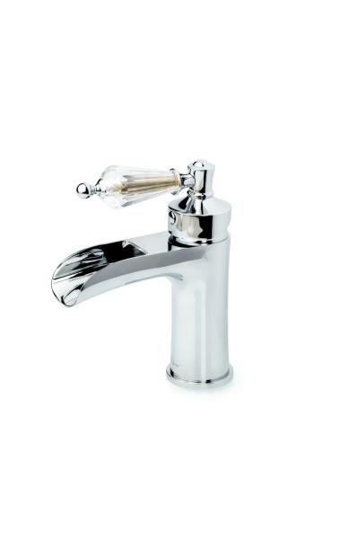 Смеситель для раковины Vogue хром с прозрачным SW