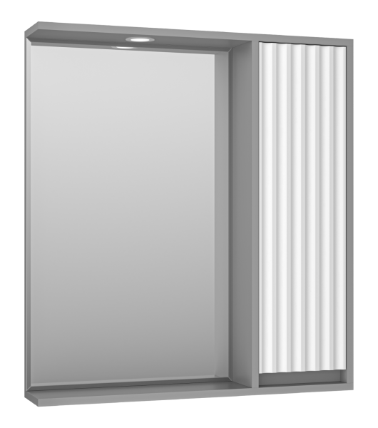 Зеркало-шкаф BALATON - 75 правый, комбинированный