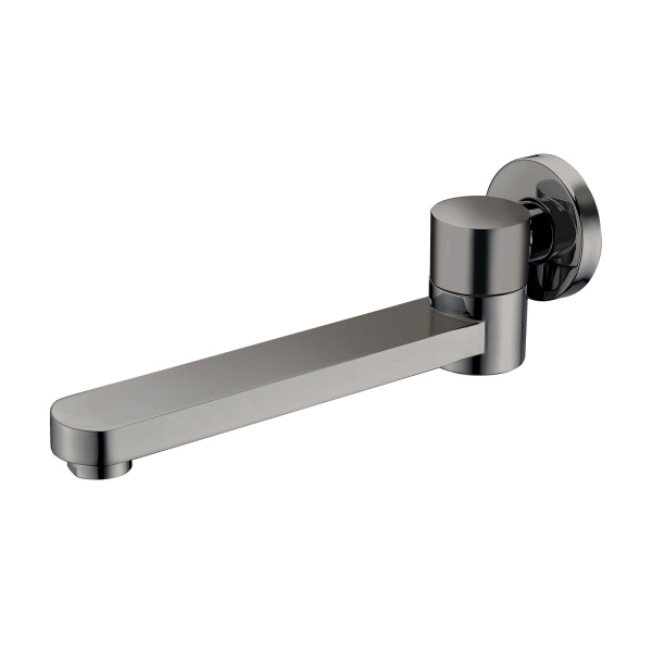 Встраиваемый наполнитель Raglo R473.72.09 для ванны и душа излив поворотный 23см латунь, графит