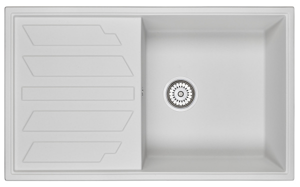 Кухонная мойка GRANULA (8601, АРКТИК)