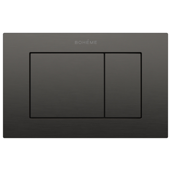 Кнопка для инсталляции, нерж.сталь GUN METAL NEW