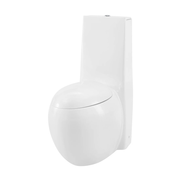 Унитаз Solis (690х420х880) моноблок напольный с толстой крышкой, 1 место GR-4424