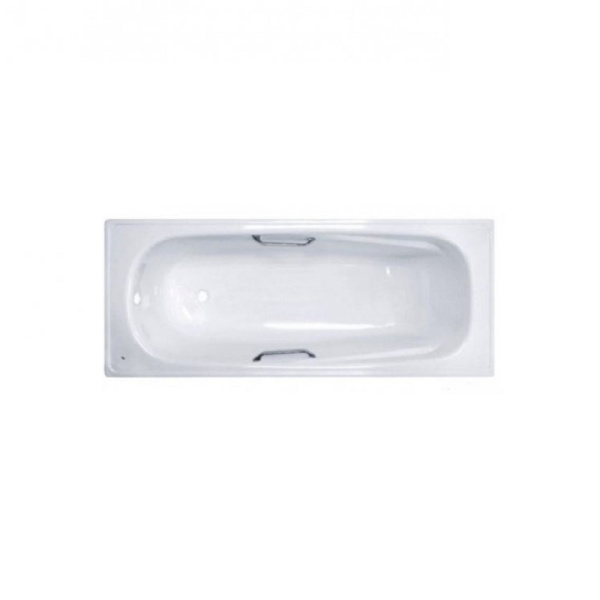 Ванна стальная BLB UNIVERSAL HG 170х75, белая, с отверстиями для ручек