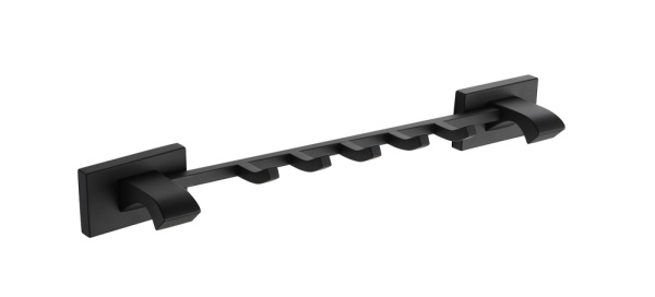 Вешалка 5 крючков черная GAPPO G0716-56