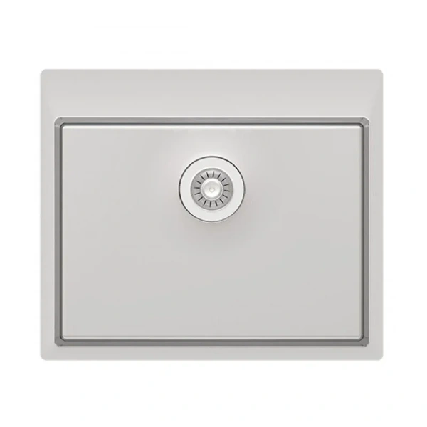 Мойка "Логика-НМ" 600.510.10.10, сатинированная, перелив в чаше