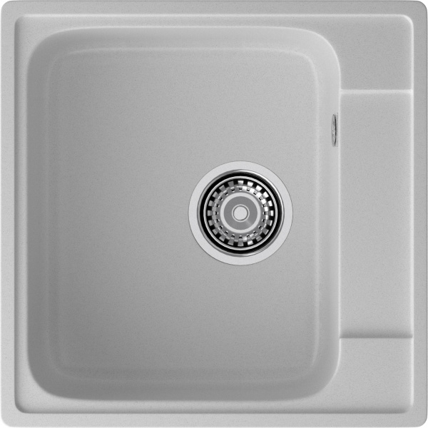 GranFest QUARZ (GF-Z48) Мойка для кухни 480*480мм (серый)