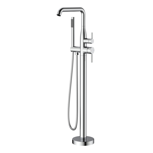 Смеситель Raglo для ванны напольный монолитный, хром R20.33