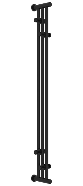 Водяной полотенцесушитель Сунержа "Хорда ПП" 1200х195 (Матовый чёрный)