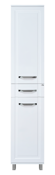 Шкаф-пенал Misty Терра 40 левый (белый)