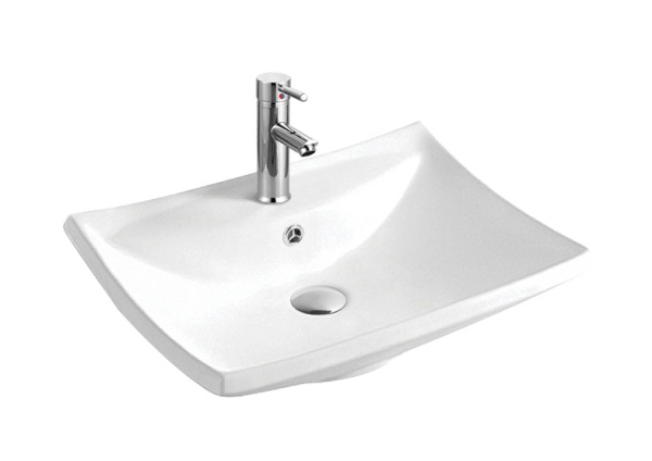 Раковина накладная для установки на столешницу AQUATEK AQ5518-00, 600*460*170 мм в магазинах СантехГид