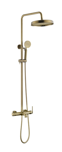 Стойка для душа ETERNA MATT GOLD