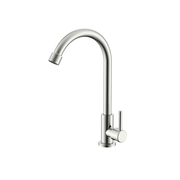 Кран Splenka S249.481.05 для кухни  поворотный излив, сатин