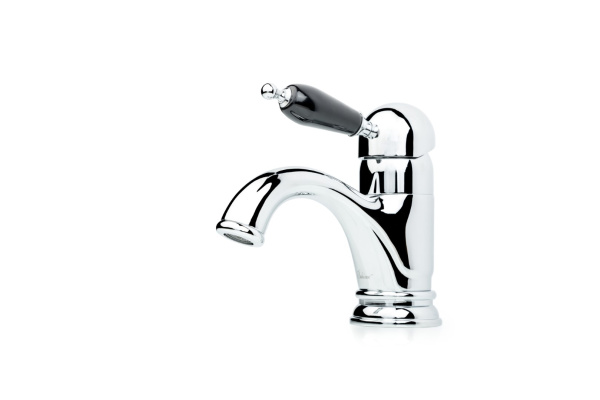 Смеситель для умывальника TRADIZIONALE CHROMO с черной керамикой