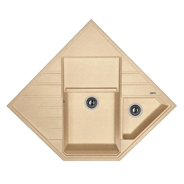 Мойка "Бомбей", песочный FS