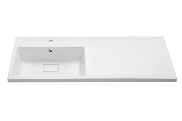 Раковина AQUATON Лайн 1200 левая, белая 1A72863KLF01L в магазинах СантехГид