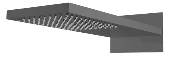 Лейка верхняя FUSION Shine Gun Metal 