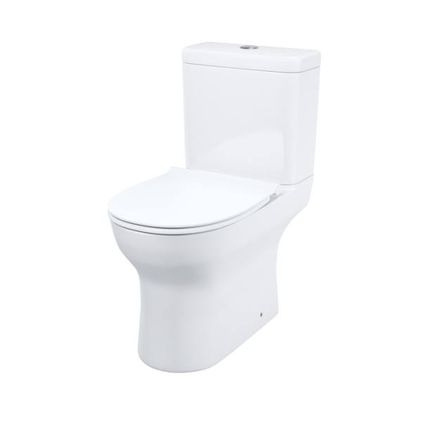 Унитаз-компакт, безободковый,  Drum, DRU2DSEi24, IDDIS