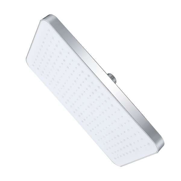 Лейка верхняя для душа Splenka S451.52 прямоугольная 320*210мм пластик/силикон, хром