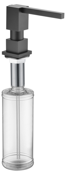 Дозатор для кухни встраиваемый черный GAPPO G404-1