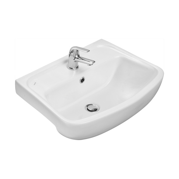 Раковина Santek Лонги 55 отверстие под смеситель 1WH501755 в магазинах СантехГид