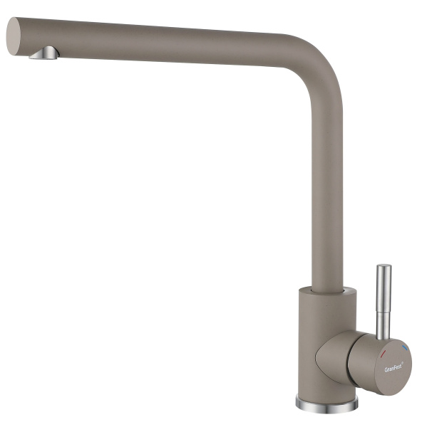 Смеситель для кухни Г-обр. D-35мм (песочный) GRANFEST QUARZ