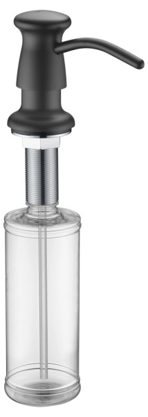 Дозатор для кухни встраиваемый черный GAPPO G403-1