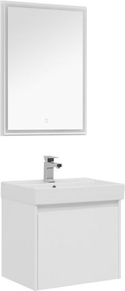 Комплект мебели для ванной Aquanet Nova Lite 60 белый (1 ящик)
