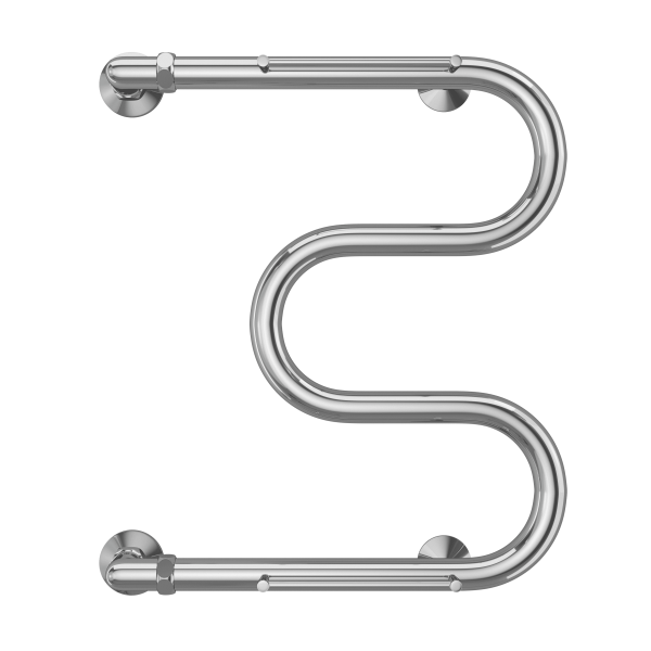 Полотенцесушитель М-образный с полкой (1") 500х400