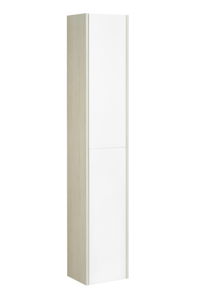 Шкаф - колонна AQUATON Йорк белый, ясень фабрик 1A171203YOAV0