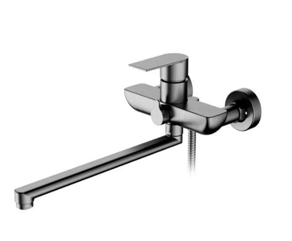 Смеситель для ванны оружейная сталь Frap F22806-9