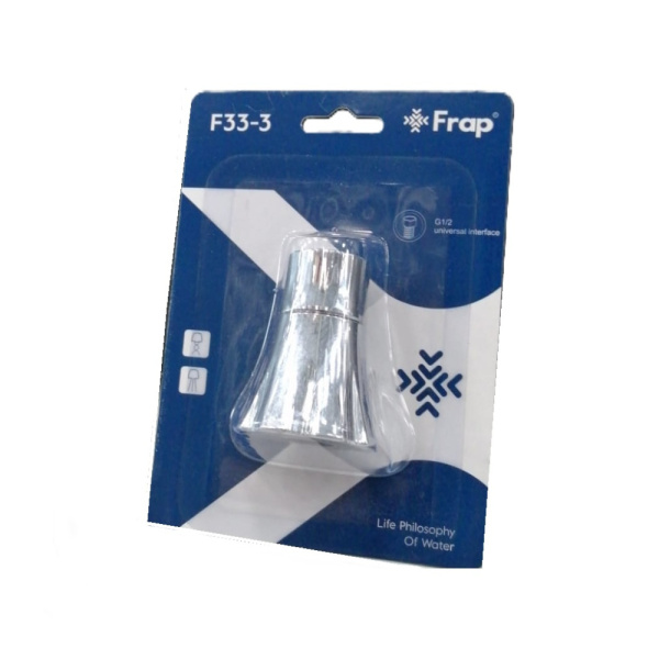 Отдельная лейка хром 2 режима FRAP F33-3