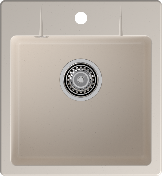 GRANFEST Мойка URBAN 245  1-чаша 450*490мм белый арт.GF-UR-