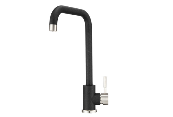 Смеситель для кухни, GRANULA STANDART ST-4033, ЧЕРНЫЙ
