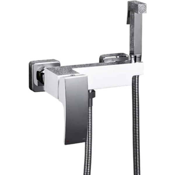 Смеситель для душа с гигиенической лейкой оруж.сталь GAPPO G2007-9