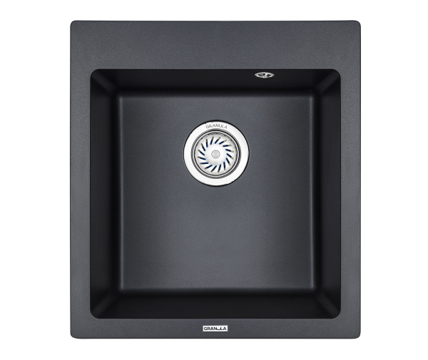 Кухонная мойка GRANULA () 4651, ШВАРЦ