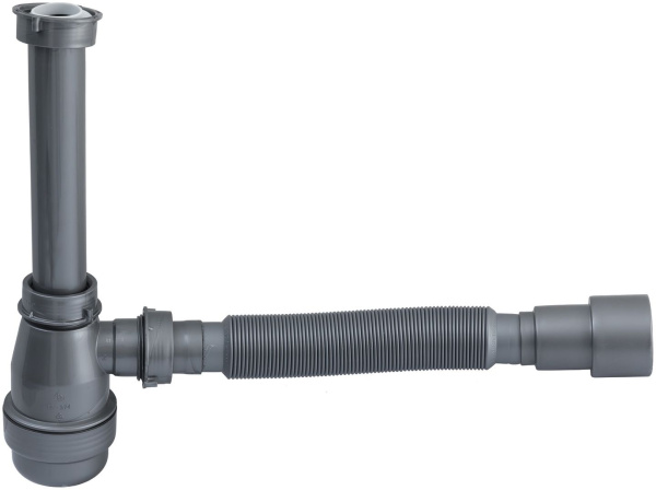 Сифон для раковины Aquanet d40/50 c накидной гайкой 5/4