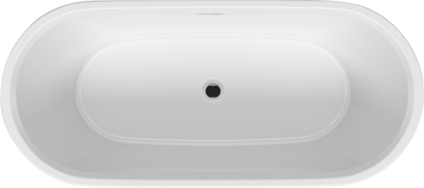 Акриловая ванна RIHO INSPIRE 180x80 VELVET белая матовая, B085001105