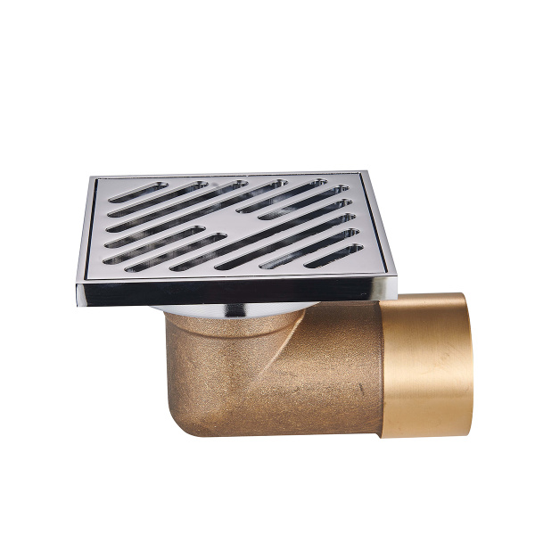 Душевой трап Raglo 100х100мм, нержавеющая сталь, хром R606.10