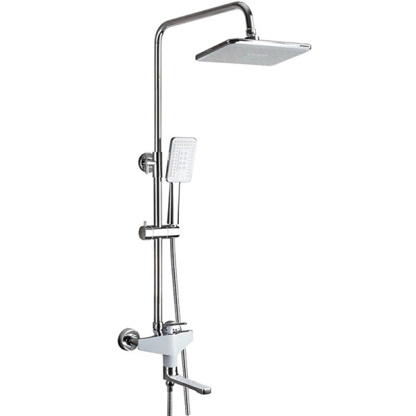 Душевая система белый/хром FRAP F2458