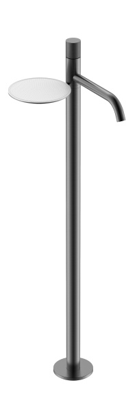 Смеситель STICK напольный для умыв. GUN METAL SPIRALE