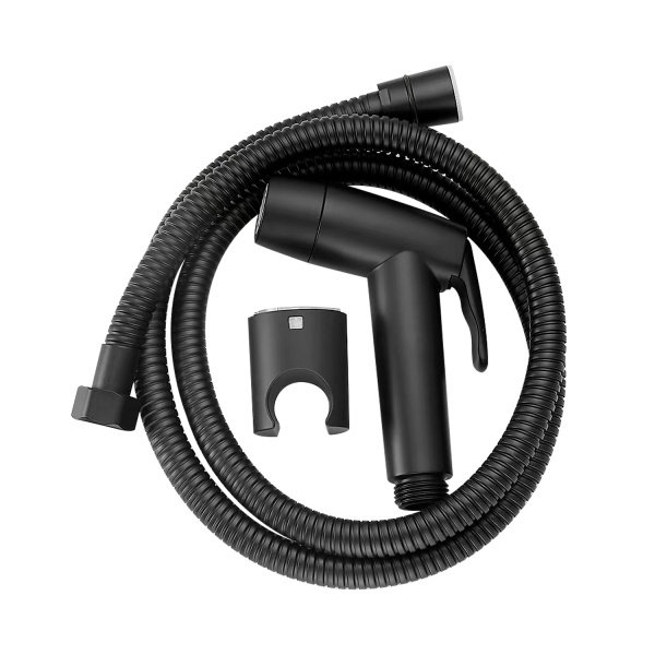 Комплект для гигиенического душа Raglo R460.50.06 лейка 2 режима, шланг 1,2 м сталь, черный 